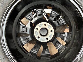ALU kola 4KS 5x112 17 + nové pneu 215/60R17C - 5