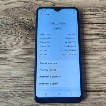 Samsung Galaxy A20e-5.8"HD+/3GB/32GB/NFC/Dual SIM+SD trislo - 5