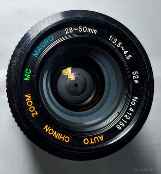 Auto Chnon Zoom MC Macro 28-50mm 1:3.5-4.5 na Pentax PK - 5
