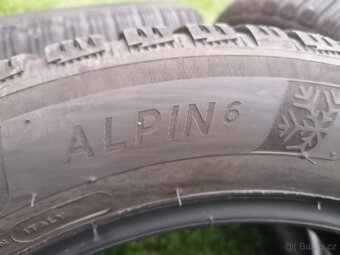 4ks zimních pneu 205.55r16 Michelin alpin 6 - 5