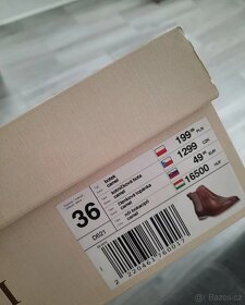 Dámské Kožené kotníkové boty z CCC - 5