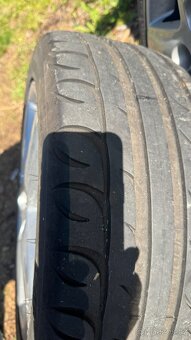 Alu kola 17” 5x112 Audi, VW apod, pneu 235/45/17- zánovní - 5