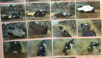 Oldtimer GP 95 Nürburgring tiskové barevné fotografie nehod - 5