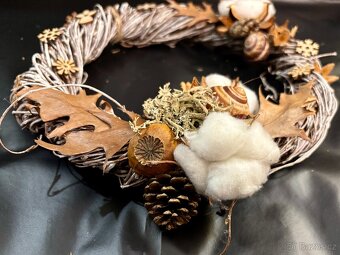 Originální vánoční věnec  28 cm - 5