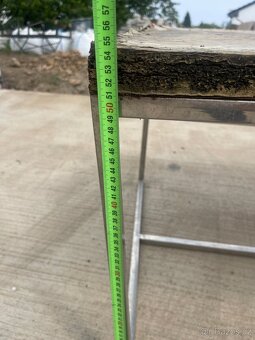 nerezová konstrukce na stůl - 5