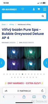 Vyrivy bazén- pure spa Deluxe - 5