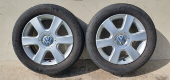 Alu kola VW 6,5Jx16 ET50 5x112 s pneu - 5