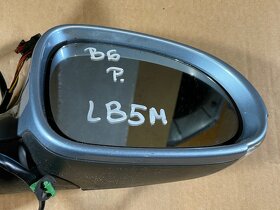 VW PASSAT B6 - 3C - 2005-2010 - zrcátko PP - 6 PIN - LB5M - 5