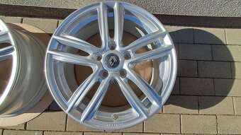 Prodám original aludisky Renault 5x114.3 ET55 7.5JX17H2 - 5