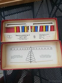Staré elektrické svicky na stromeček 1970 - 5