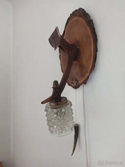 Lustr z paroží, Lampičky - 5