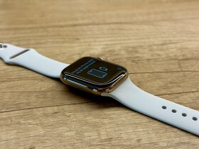 Apple Watch Series 4 Cellular, 44 mm zlatý nerez - 5