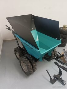 Nový Minidumper B&S s el. start. a spostou příslušenstvím - 5