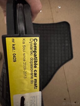 Gumové autokoberce Kia Soul (2009-2013) NOVÉ - 5