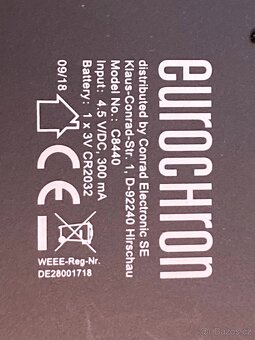 Meteostanice Eurochron RC Pro - 5