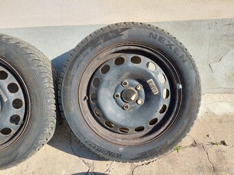 16'' disky 5x112 se zímními pneu 205/55 nexen 8,5 a 7,8 mm - 5