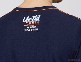 CAMP DAVID Pánské tričko s potiskem Thunder Blue L (nové) - 5
