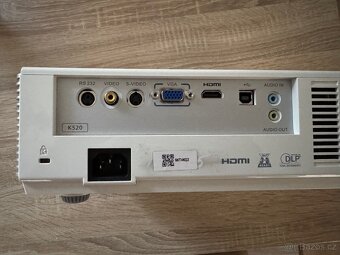 Projektor Acer K520 - LED, HDMI, vysoká svítivost a kontrast - 5