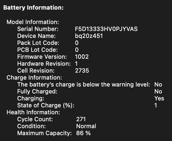MacBook M1 | 8 GPU | 512GB SSD | TOP stav | 86 % baterie - 5