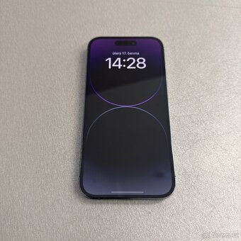 iPhone 14 Pro 256GB deep purple, jako nový bez škrábance - 5