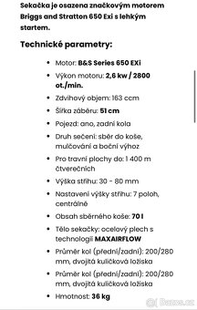 Sekačka AL-KO 520sp-b briggs&stratton - 5