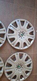 Originální poklice Škoda Gaspra 15" – sada 4 ks - 5