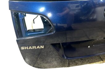 Páté dveře tmavě modrá metalíza LH5X VW Sharan 7N r.v. 2011 - 5