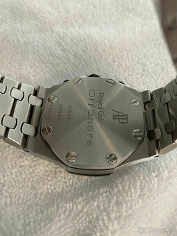 Audemars Piguet Royal Oak Offshore Chronograph Stříbrná pand - 5