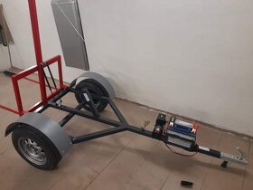 vozík na přepravu kulatých i hranatých balíků sena slámy - 5