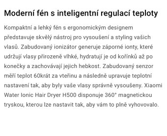 Fén Xiaomi Water Ionic Hair Dryer H500 - 5