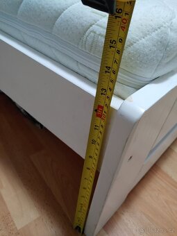 Dvě takřka nové KOMPLET postele - 5