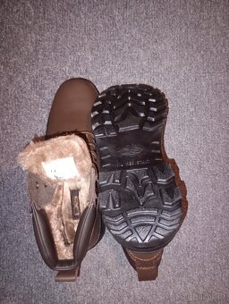 Nové kožené zimní vysoké boty CXS vel.45 - 5