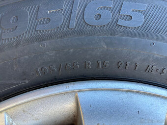 VW Golf,Caddy,Golf +,Jetta a Touran,orig.kompl.zimní kolo 15 - 5