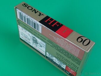 MC Audiokazeta Kazeta SONY HF 60 B nová zabalená - 5