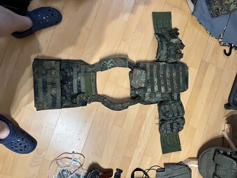 Taktická vesta airsoft bundeswehr - 5