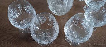 Broušené sklo karafa set sada - 5