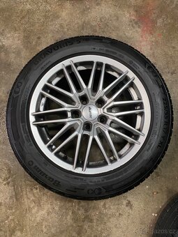 4x alu kola R17 rozteč 5x115 4x pneu Barum 225/55/R17 Y XL - 5