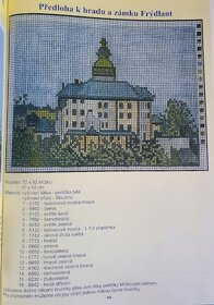 Hrady a zámky v křížkové výšivce - 5