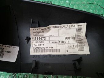 kryt pravého zpětného zrcátka černý Škoda Octavia I - 5