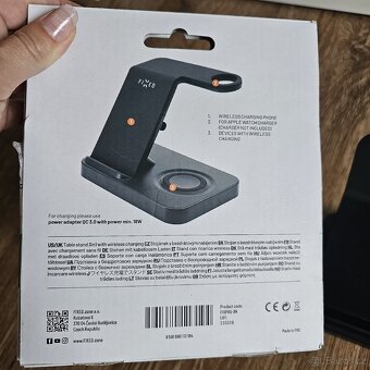 FIXED Powerstation 3v1 bezdrátový nabíjecí stojan - 5