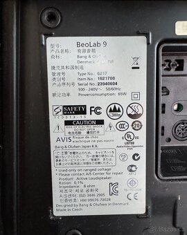 Bang & Olufsen BeoLab 9 REZERVACE - 5