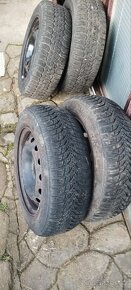 Plechové disky Peugeot cena za všechny 4 ks - 5