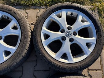 4x al kola 5x114.3 17 + pneu letní 205/50 R17 - 5