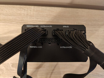 Modulární ATX zdroj CORSAIR RM750, 80 PLUS Gold, herní PC - 5