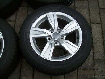 original alu zimní kola AUDI A4 B9 Dunlop 16" - 5