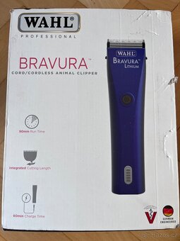 Střihací strojek na srst Wahl Bravura Lithium 1870-0482 - 5