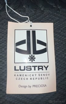 KŘÍŠTÁLOVÝ LUSTR - KAMENICKÝ ŠENOV, DESING BY PRECIOSA. NOVÝ - 5