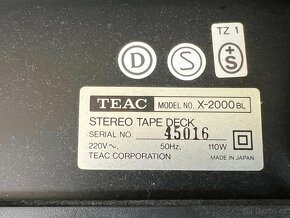 TEAC X-2000 BL - 5