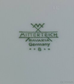 Mitterteich Bavaria Servis káva porcelán 12 osob - 5
