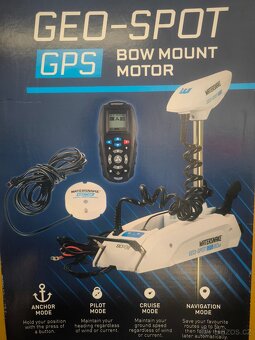 PRODÁM TROLLINGOVÝ MOTOR WATERSNAKE GEO-SPOT GPS 80LB 78″ - 5